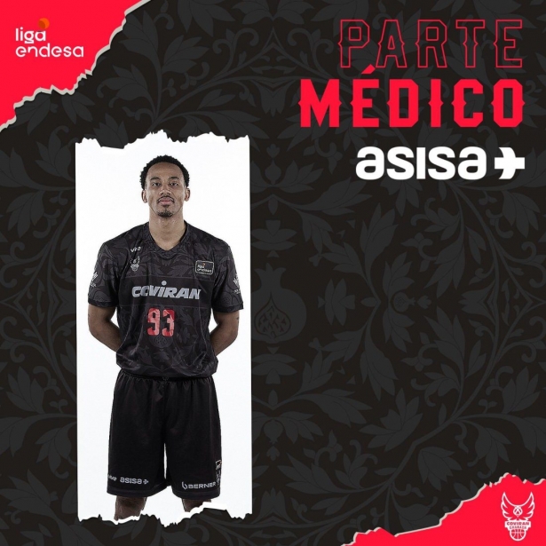 El francés se perderá los próximos partidos del Coviran (COVIRAN GRANADA)