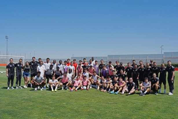 Varios canteranos han participado en los entrenamientos de esta semana (GRANADA CF) Varios canteranos han participado en los entrenamientos de esta semana (GRANADA CF)