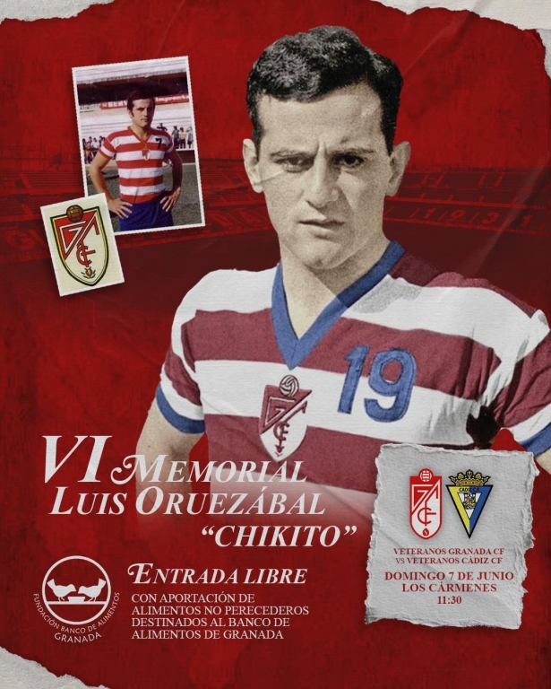 El Granada le sigue rindiendo homenaje a Chikito con este Memorial solidario (GRANADA CF)
