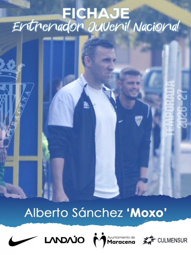 Alberto Sánchez `Moxo` dirigirá al juvenil de la UD Maracena (UD MARACENA) Alberto Sánchez `Moxo` dirigirá al juvenil de la UD Maracena (UD MARACENA)