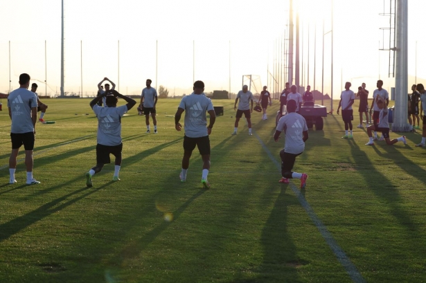 El equipo volverá al trabajo en menos de un mes (J. AZCOYTIA)