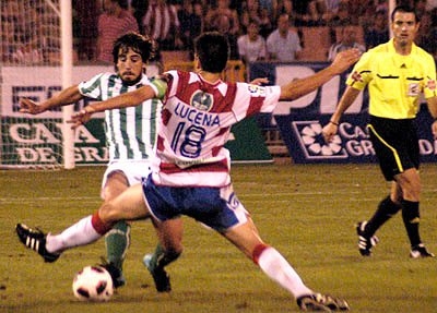 Lucena fue uno de los protagonistas en aquel partido 