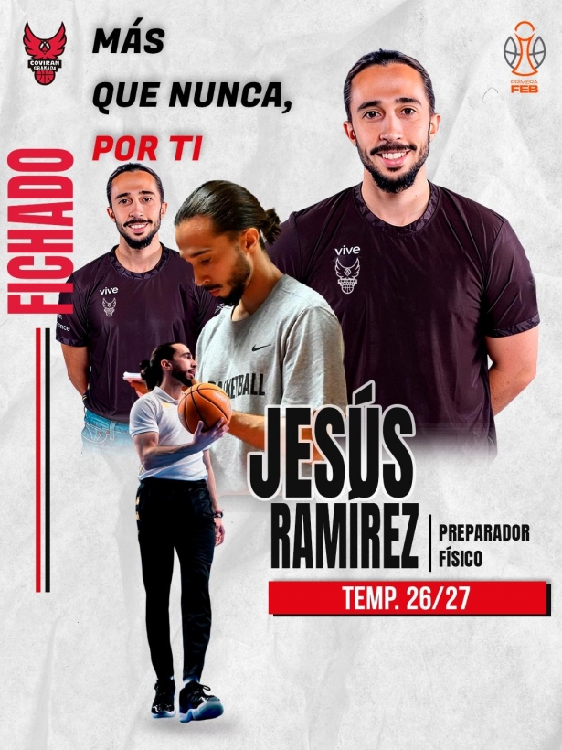 Jesús Ramírez se una a la familia rojinegra (COVIRAN GRANADA)