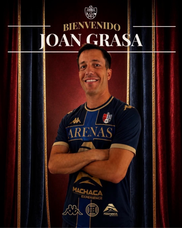 Joan Grasa llega al Arenas (ARENAS DE ARMILLA) Joan Grasa llega al Arenas (ARENAS DE ARMILLA)