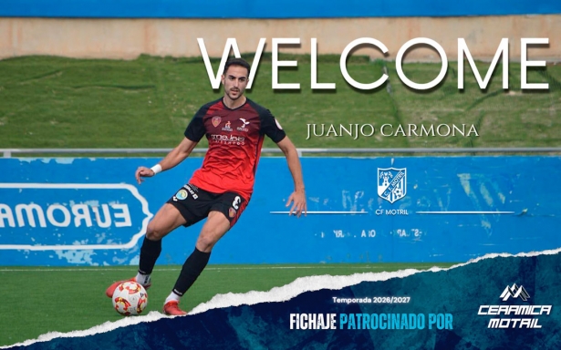 Juanjo Carmona nuevo fichaje del CF Motril (CF MOTRIL)