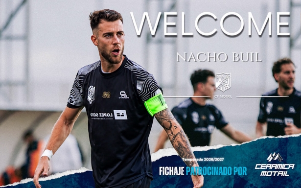 Nacho Buil nuevo refuerzo del CF Motril (CF MOTRIL)