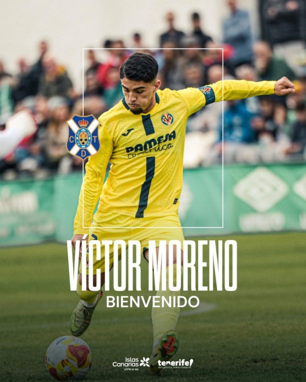 Víctor Moreno se marcha al Tenerife (TENERIFE) Víctor Moreno se marcha al Tenerife (TENERIFE)