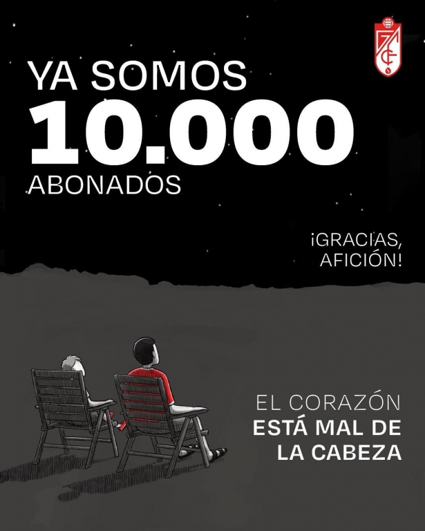 10.000 aficionados ya han renovado su abono (GRANADA CF))