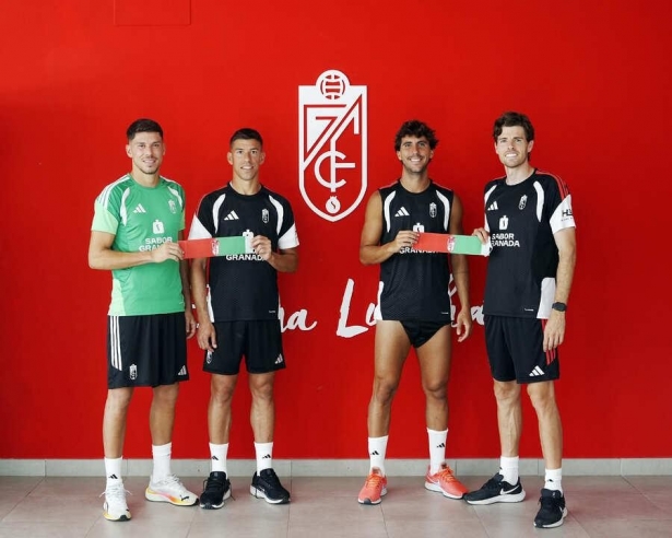 Alcaraz, Lama, Gumbau y Lizoain, nuevos capitanes del equipo (GRANADA CF)