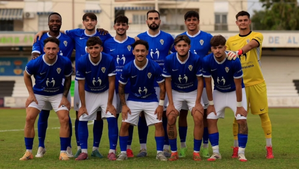 Once inicial de la UD Maracena ante el CD Trabuco (DIEGO LEMUS)