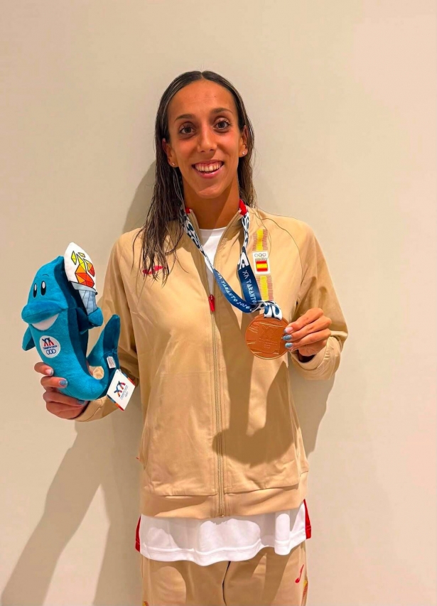La nadadora motrileña, Tamara Frías La nadadora motrileña, Tamara Frías