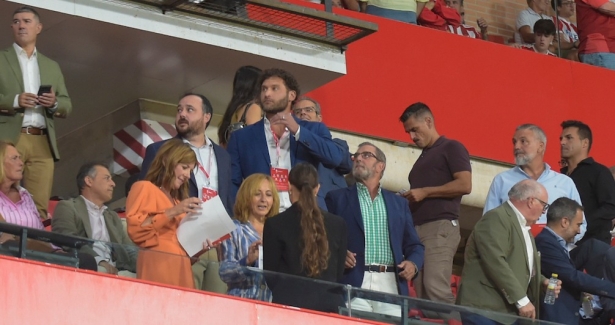Michael Schwimer, presente en el palco de Los Cármenes (GP MEDIA)