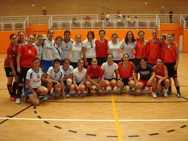 Algunas de las participantes en el torneo