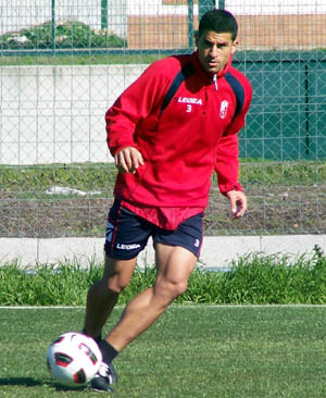 Rubén Párraga, durante un entrenamiento. (GRJ)