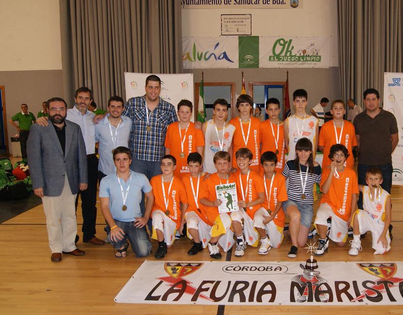 CB Maristas de Córdoba, campeones