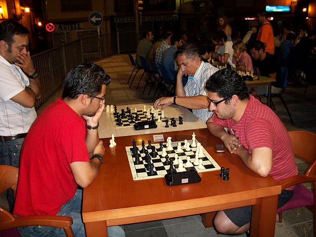 Una de las partidas disputadas por Cabrera y Cuesta