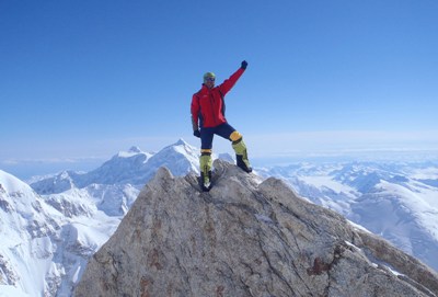 Pepe Saldaña coronó el pico Mckinley de Alaska