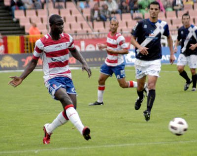 Mesah durante uno de sus últimos partidos (GRJ)