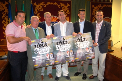 Imagen del acto de presentación del III Trofeo Miguel Prieto