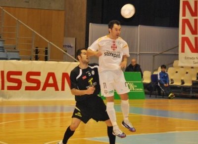Juan Puertas, durante un encuentro con el Talavera