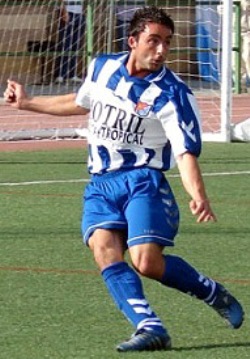 Acosta, en su paso por el Motril.