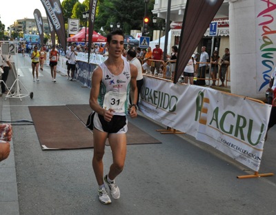 Luis Alberto Amezcua, durante una prueba anterior