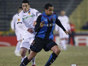 Vadis, en un encuentro frente al Valencia