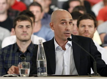 Luis Rubiales, presidente de la AFE, mantiene la huelga