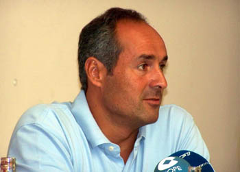 Curro Segura, entrenador del CB Granada (GRJ)