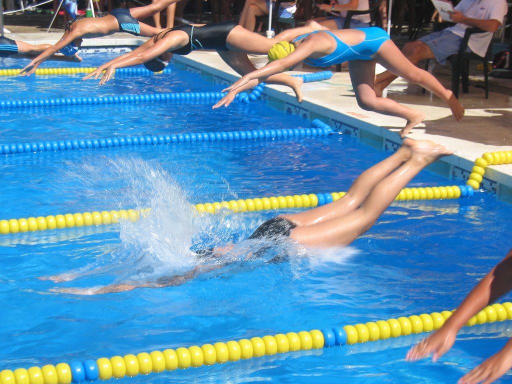 Prueba del circuito de la Diputación/ Escuela de natación Vva. Mesía