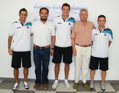 El Oxipharma Granada FS ya ha elegido a sus tres capitanes para esta temporada