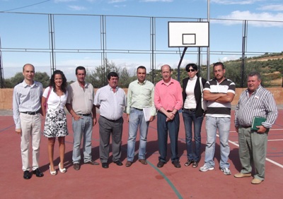 Imagen de la visita de Francisco Rodríguez a Colgollos Vega