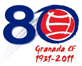 Logo del 80 aniversario del Granada CF