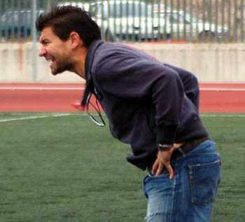 Fernando Estévez, entrenador del Loja CD (CASTILLO)