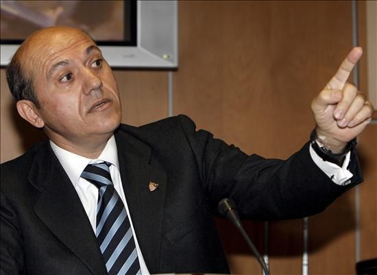 José Mª del Nido, presidente del Sevilla FC