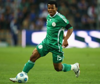 Uche completó los noventa minutos con Nigeria ante Argentina