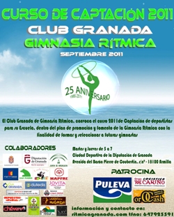 Cartel del curso de captación