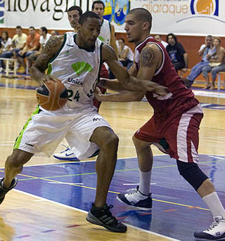 Nacho Martín en el encuentro ante Unicaja (ACB.COM)