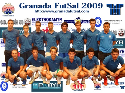 Plantilla del conjunto granadino de fútbol sala