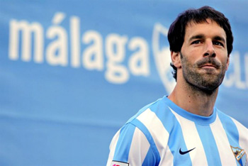 Van Nistelrooy, una de las incorporaciones del Málaga CF