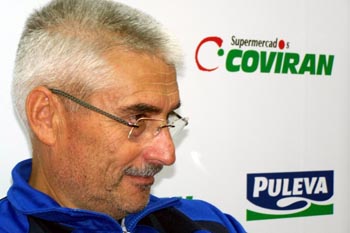 Fabri González durante la rueda de prensa (ARCHIVO)