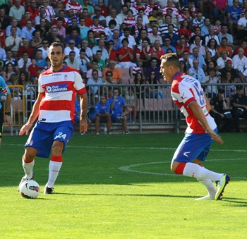 Moisés Hurtado y Yebda cuajaron un buen encuentro. (BALDOMERO)