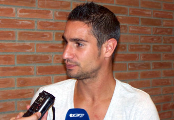 Álex Geijo no pudo viajar a San Sebastian aquejado de lumbalgia