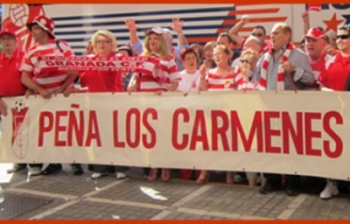 La peña `Los Cármenes` acompañará al equipo a Loja