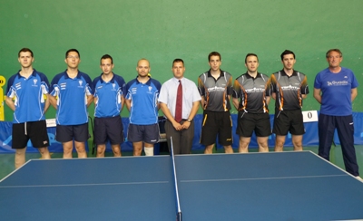 A la derecha, formación del ADA que consiguió el ascenso en Zaragoza