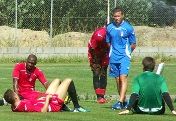 La plantilla continúa preparando el partido ante el At. Madrid