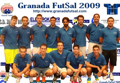 Plantilla del Granada Futsal de Tercera División de fútbol sala masculino