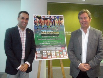 Momento del acto de presentación de la prueba a celebrar en Motril