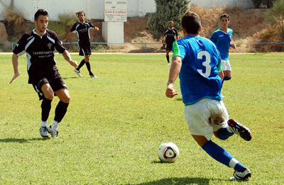 La UD Maracena jugará en casa ante el At. Mancha Real (BENJAMÍN MORALES)