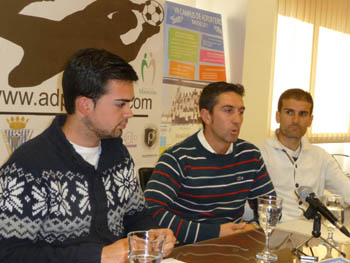 El concejal de Deportes junto al presidente de la Asociación Deportiva